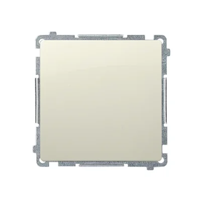 Jednopólový spínač (modul) 10A 250V, béžové šroubové svorky