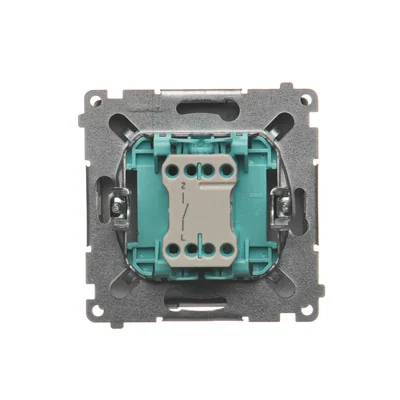 Jednopólový spínač (modul) 10A 250V nerezové šroubové svorky (kovové)