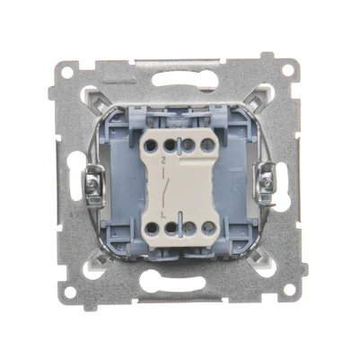 Jednopólový spínač (modul) 10A, 250V, rychlospojky, bílá