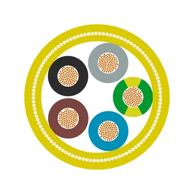 Jeřáb ÖLFLEX PUR 5G2.5; Kabel
