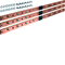 Jeu de barres horizontal UNIVERS N Cu pour interrupteurs-sectionneurs NH1/2/3 4 pôles 40x10mm 940mm