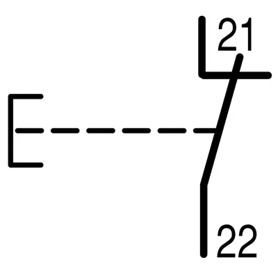 Jeu de boutons plats, M22-D-R-X0/K01