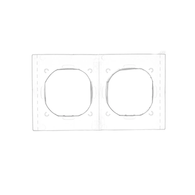 Jeu de joints IP44 pour châssis double