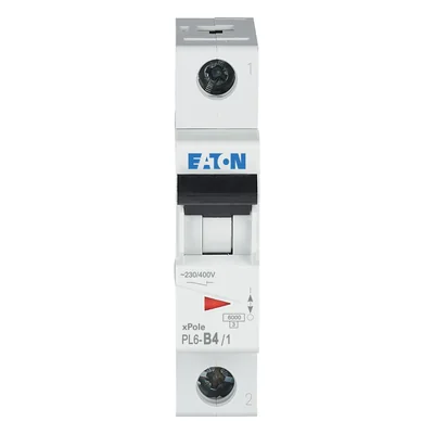 Jistič PL6-B4/1 4A 1P 6kA B 230V IP20