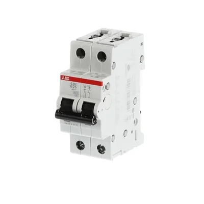 Jistič S202-B25 | 2P | typ B | 25A | 6kA | AC |