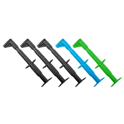 Juego de 5 sondas de medición (pinza - conector banana)