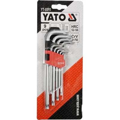 Juego de 9 llaves Torx T10 - T50 Cr-V