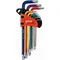 JUEGO DE 9 LLAVES TORX TR T10-T50.
