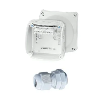 Junction box for NTC, PTC, Pt-100 resistance sensors in 2-wire and 3-wire versions.