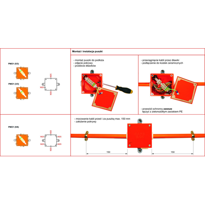 Junction box PMO1(5/6)