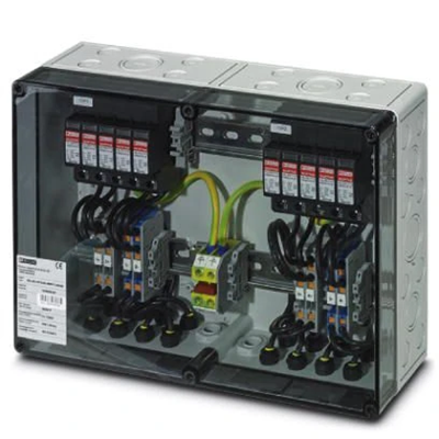 Junction box with surge arresters 4 MPPT Phoenix-Contact 1000DC 4MPP-SPD-S box 4 mppt