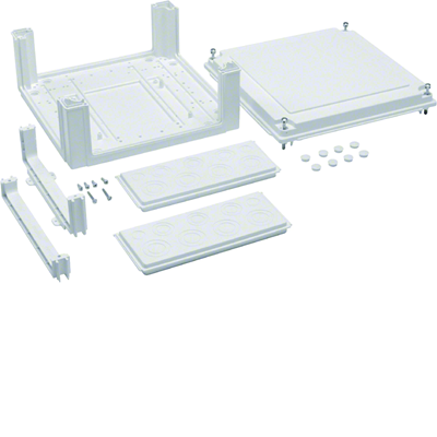Junction box,IP54,cl. insulation II, 324x307x149mm, UNIVERS N, superstructure, empty
