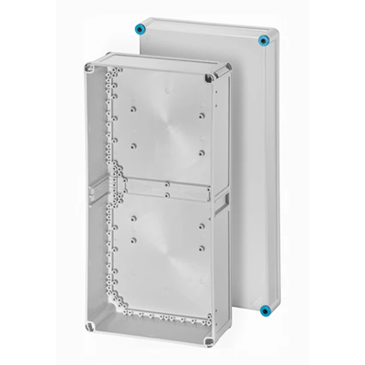 K 0401 Caja sin relieve, IP 65, 600x300x170, tapa opaca