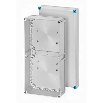 K 0401 Custodia senza rilievo, IP 65, 600x300x170, coperchio opaco