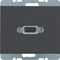 K.1 Anthracite VGA socket