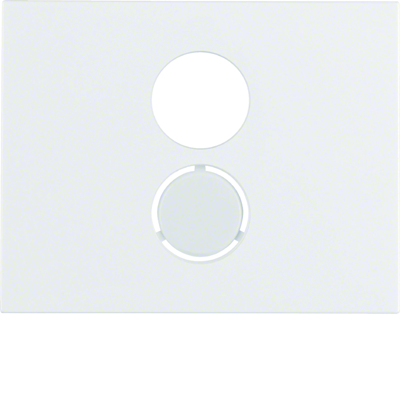 K.1 Central element for the loudspeaker socket white