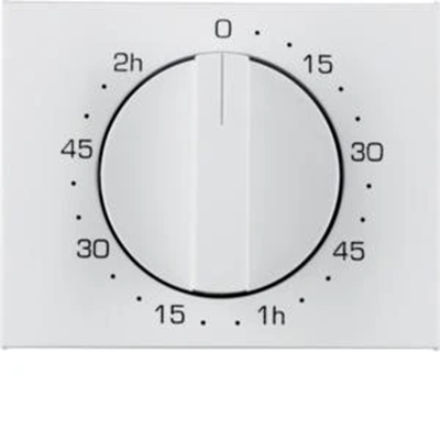 K.1 Central element with an adjustment knob for a 2h mechanical connector, snow-white