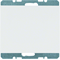 K.1 Cover cap with a central element, snow-white
