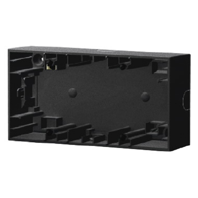 K.1 Double horizontal surface-mounted box, matt anthracite lacquered