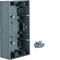 K.1 Double horizontal surface-mounted box, matt anthracite lacquered