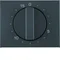 K.1 Élément central avec bouton de réglage pour connecteur mécanique 15 minutes anthracite mat