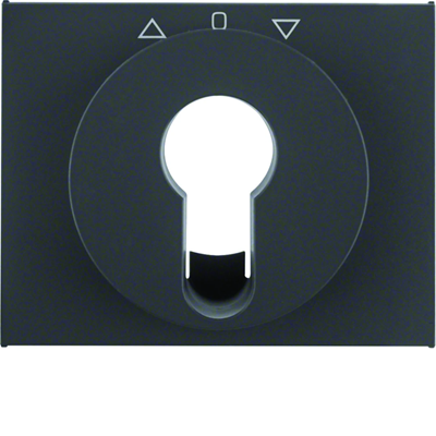 K.1 Élément central pour connecteur aveugle avec clé anthracite mate