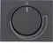 K.1 Front plate with knob for speed regulator anthracite