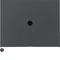K.1 Placa frontal para conexiones de cables, lacada en antracita mate