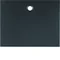 K.1 Plaque frontale pour connecteur de tirage, anthracite mat