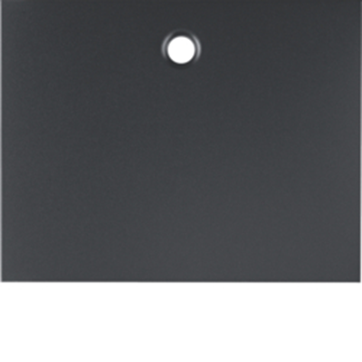 K.1 Plaque frontale pour connecteur de tirage, anthracite mat