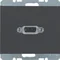 K.1 Prise VGA anthracite