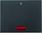 K.1 Rocker with a red lens and an imprint "0" anthracite matt