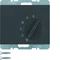 K.1 Room temperature controller with changeover contact and anthracite central element