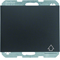 K.1 SCHUKO socket with a cover with contact apertures anthracite matt varnished