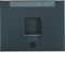 K.1 Single front plate with a slider protecting against dust, anthracite