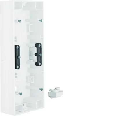 K.1 Three-gang vertical surface-mounted box, snow-white