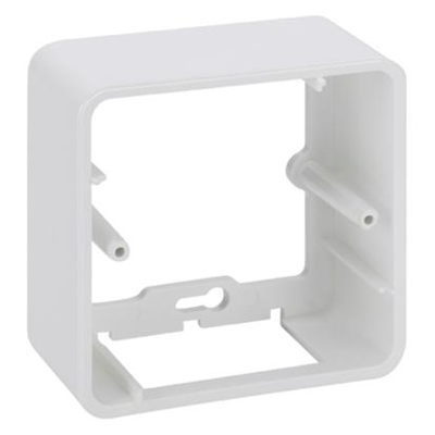 K45 Boîte en saillie pliante simple 1xK45 blanc pur