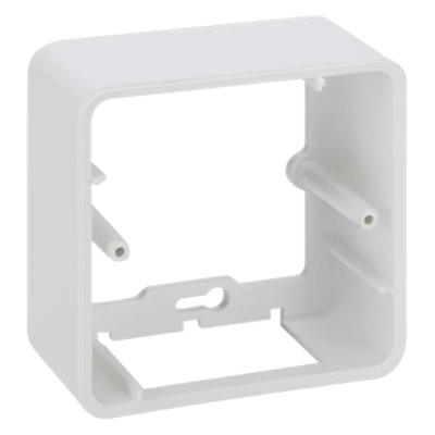 K45 Caja de superficie plegable individual 1xK45 blanco puro