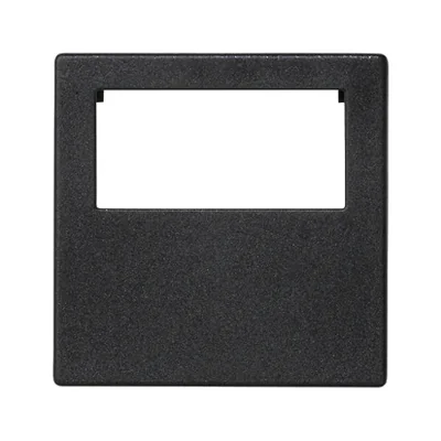 K45 Couvercle simple pour raccord rapide gris graphite
