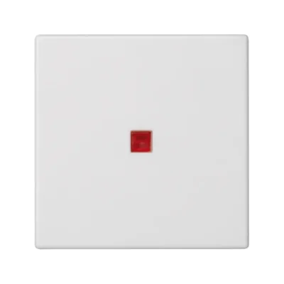 K45 klíč 45x45 univerzální vypínač s podsvícením, čistě bílý