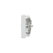 K45 Multimedia board with male TV socket 45x45mm + insert pure white