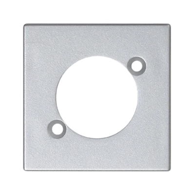 K45 Накладка мультимедійна для розеток XLR (NEUTRIK), алюміній