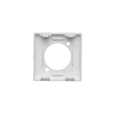 K45 plate for XLR sockets (NEUTRIK), pure white