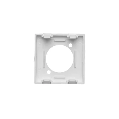 K45 plate for XLR sockets (NEUTRIK), pure white