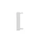 K45 plate for XLR sockets (NEUTRIK), pure white