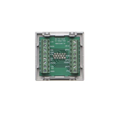 K45 Płytka ze złączem VGA (D-Sub 15) 45x45mm + wkład aluminium