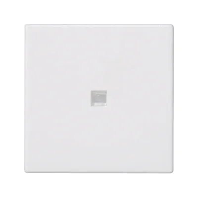 K45 rocker switch 45x45 normally open switch with backlight, pure white
