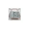 K45 TV-SAT socket 5-2400 MHz 2dB, pure white