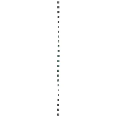 K45 VGA-Anschlussplatine (D-Sub 15) 45x45mm + Einsatz, graphitgrau