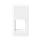 K45/2 Data communication board 1xRJ without covers 22.5x45mm 3M Volition OCK pure white